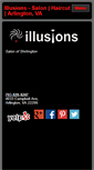 Mobile Screenshot of illusionsofshirlington.com